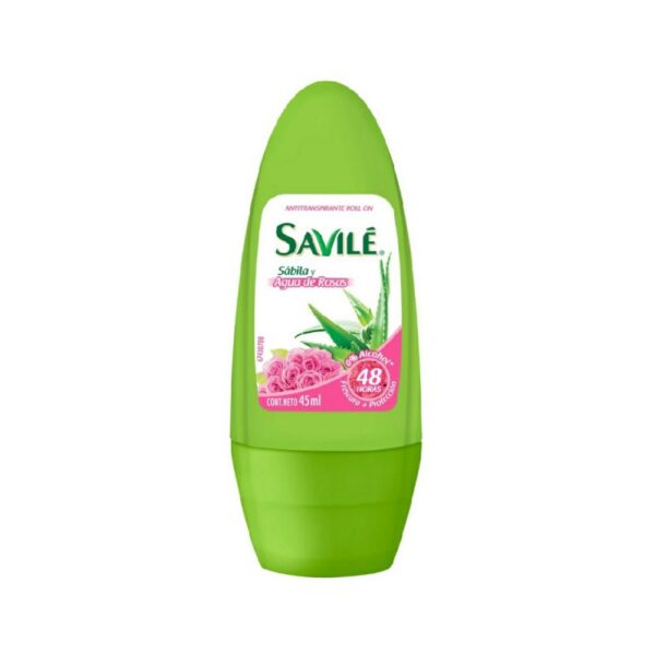 Desodorante femenino SAVILE roll on 45ml (agua de rosas)