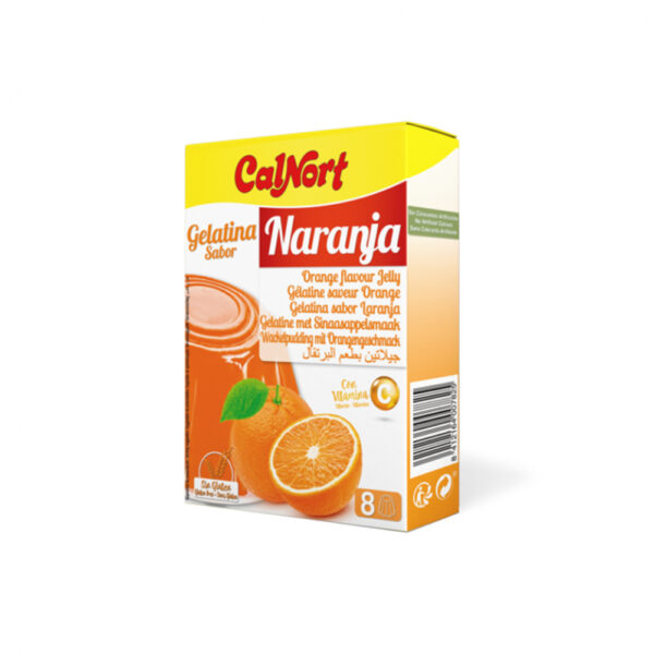 Gelatina CALNORT 170g (naranja, 2x85g)