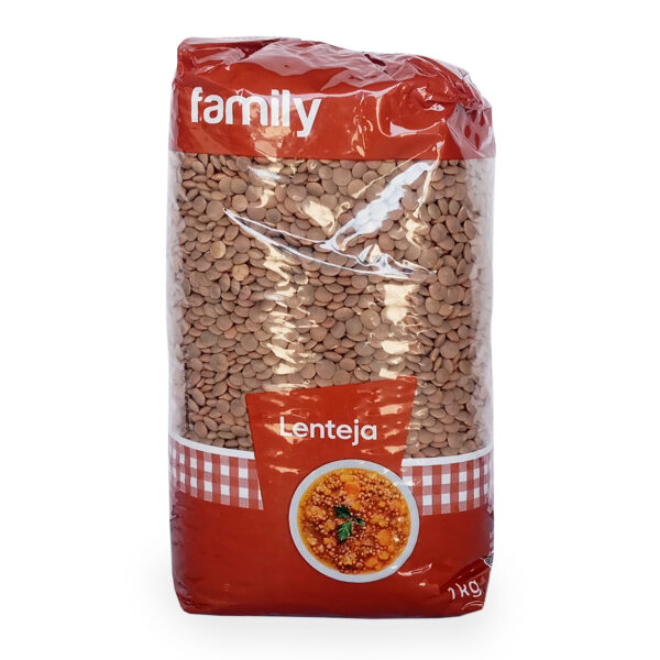 Lenteja parda FAMILY 1kg