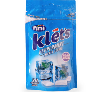 Chicle KLET’S FINI 39g (menta 28u)