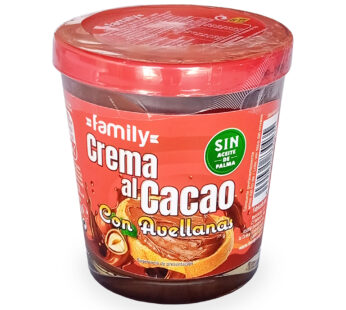 Crema cacao con avellanas FAMILY 210g (1 sabor)