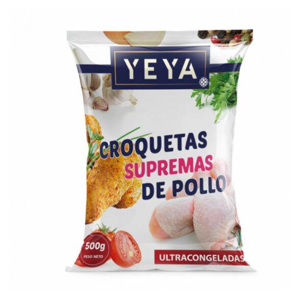 Croquetas de supremas de pollo YEYA 500g