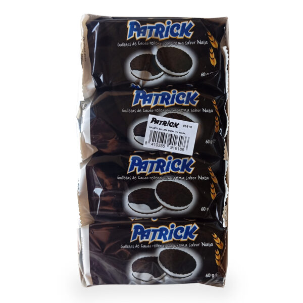 Galletas de cacao PATRICK 4u x 60g