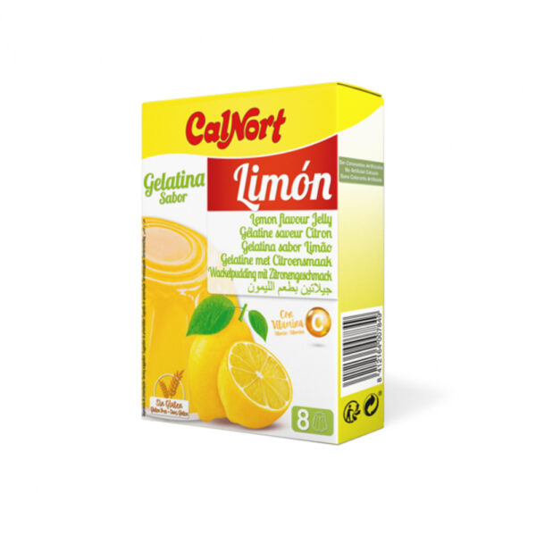 Gelatina CALNORT 170g (limón, 2x85g)