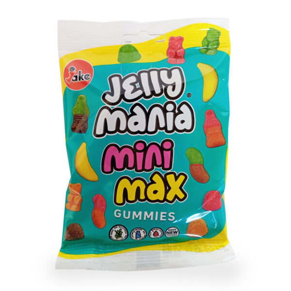 Gomitas jelly mania JAKE 100g (mini max)