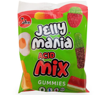Gomitas jelly mania JAKE 100g (surtido ácido)
