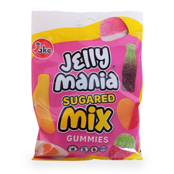 Gomitas jelly mania JAKE 100g (surtido azúcar)