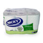 Papel higiénico NICKY 12u (3 capas)