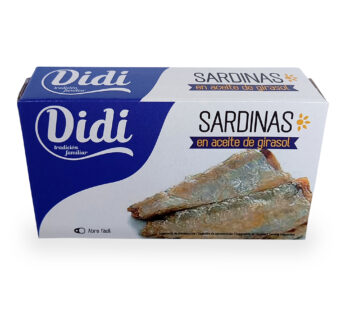 Sardinas DIDI 125g (aceite vegetal)